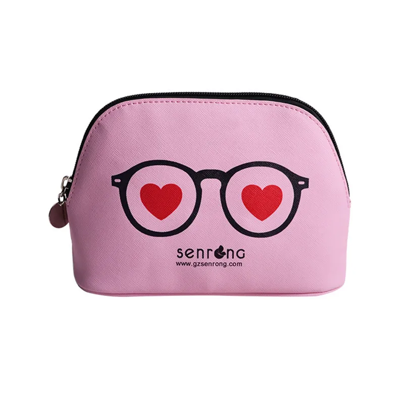 

Canvas Japan Cosmetic Bag Waterproof PU Pen Gag Zipper Dividends Glasses Organizing Storage Bag
