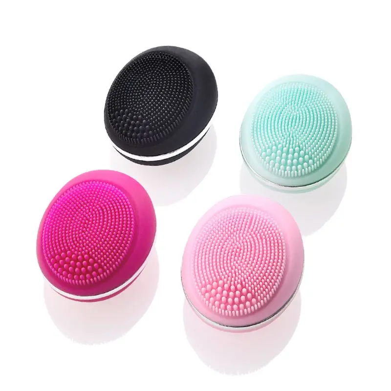 

Multi-Functional SHIP Electric Facial Cleansing Brush Face Washing USB Vibration Skin Blackhead Removal Pore Cleanser Silicone