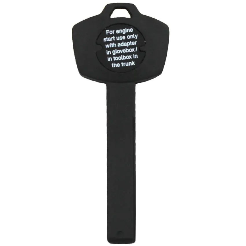 Новый запасной аварийный кошелек вставной ключ для BMW X5 X6 E90 E92 E93 E60 пластиковый