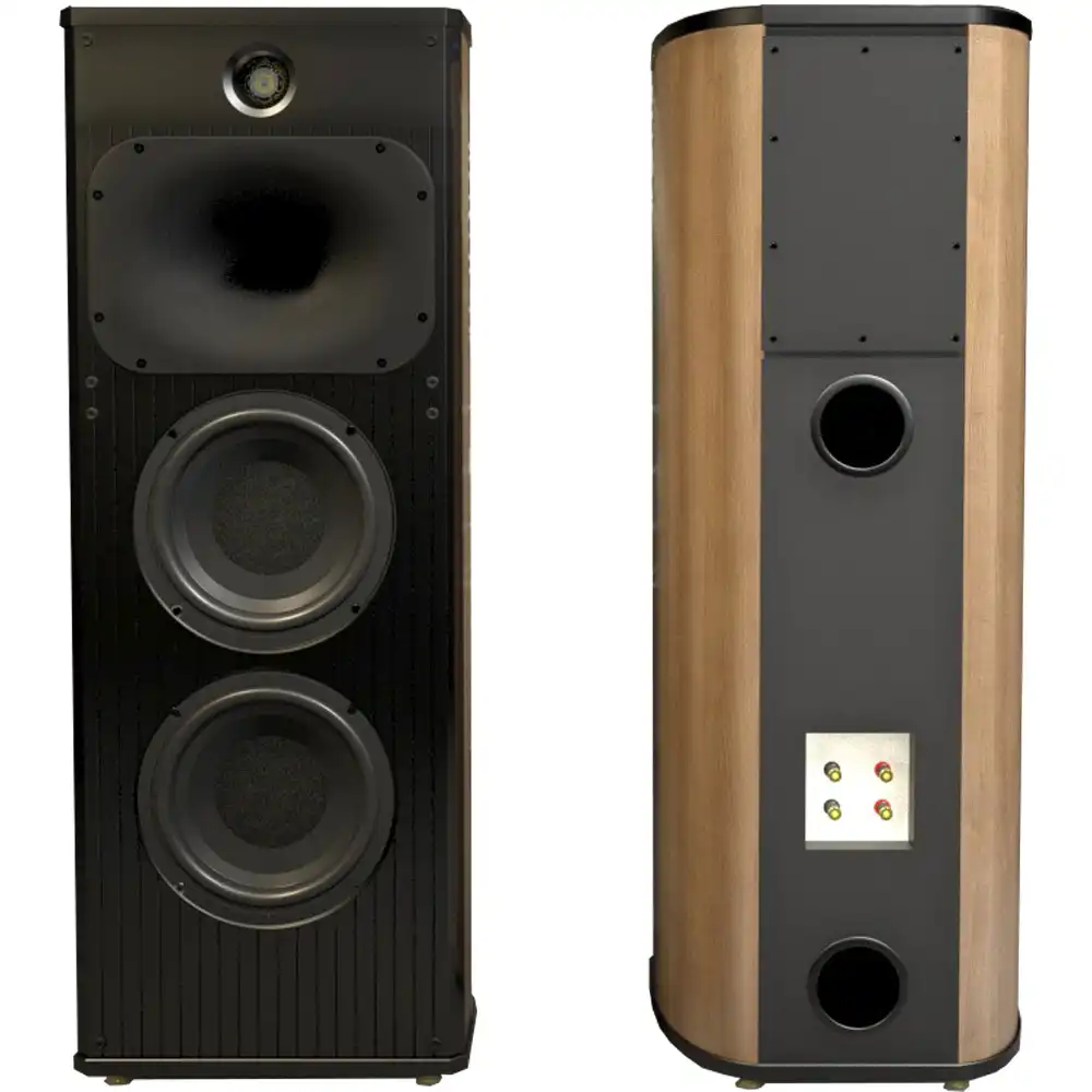 dual mid high speaker box