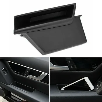 

1 Pair Of Storage Boxes Armrest Door Side For Mercedes-Benz W204 08-14