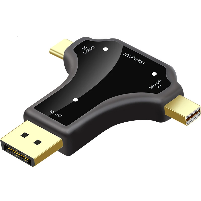 SeenDa Mini DP штекер HDMI Женский адаптер HDMI для DP порт передачи Hdmi1.4 4k* 2k три-в-одном адаптер конвертер
