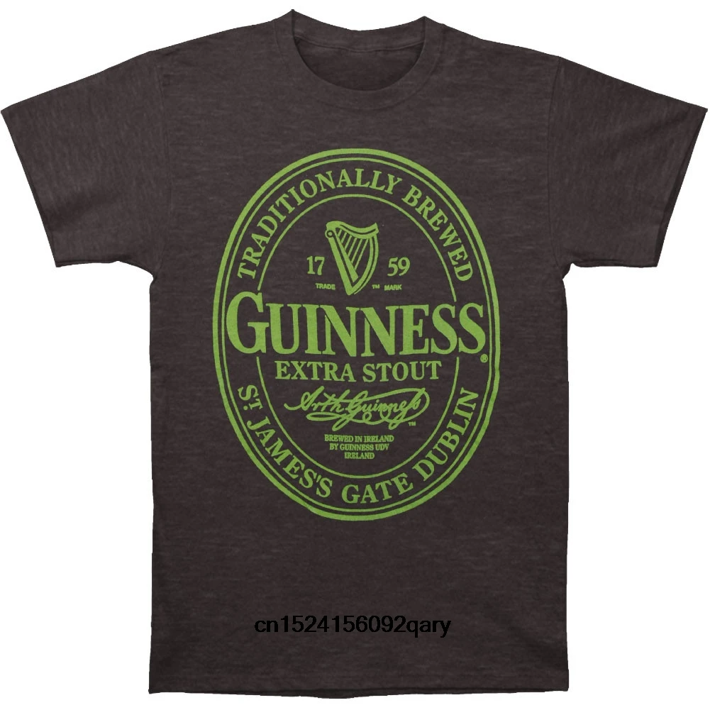 Men Funny T Shirt Women Cool tshirt Guinness Extra Stout T-shirt |