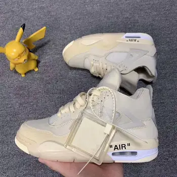 

2020 Bred new cheap Sail 4 4s Basketball ow shoes 2020 Mens womens sneakers trainers sports shoes