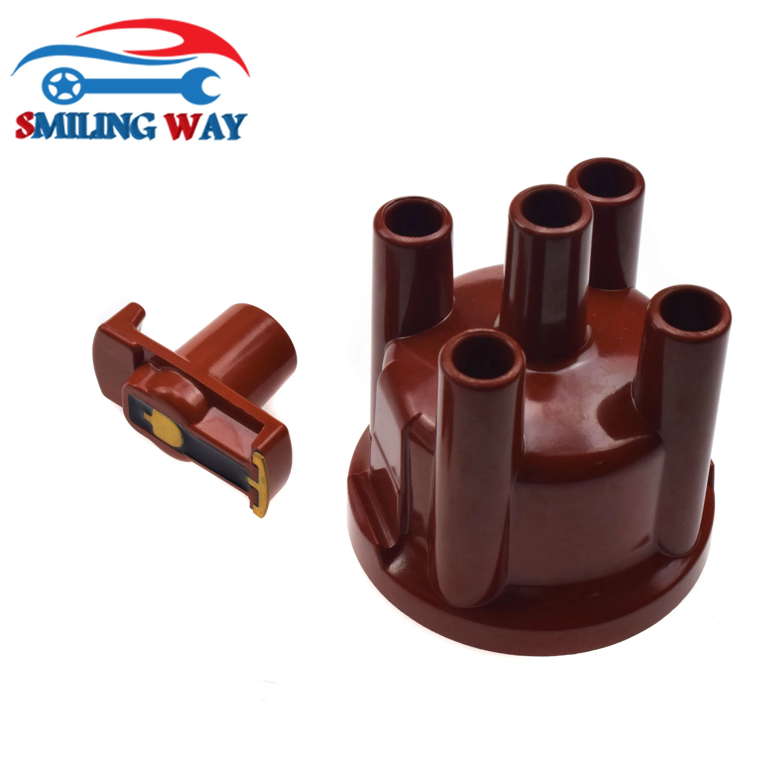 Ignition Distributor Rator & Cap For VW Polo Caddy Golf III Lupo & Seat Arosa Cordoba Ibiza II Skoda Octavia I 035905225F 052905225C