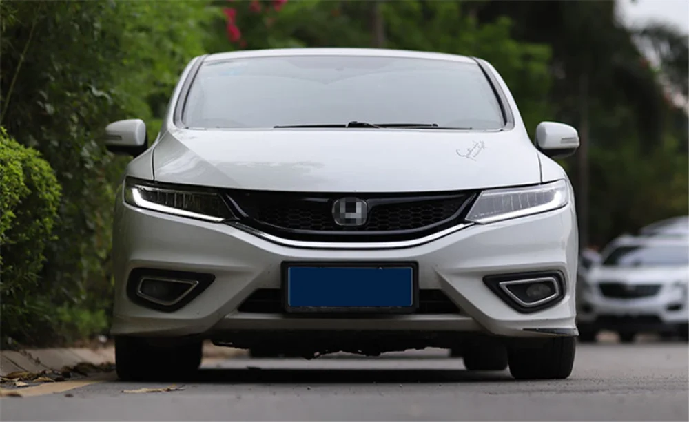 Пара для Honda Jade головной светильник s 2013 Jade светодиодный головной фонарь все светодиодный светильник источник дневные ходовые огни динамический поворот