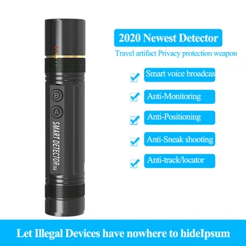 

Anti-Spy Hidden Espia Camara Pen Detector Multi-Function GSM Audio Bug GPS Tracker RF Signal Gizli Kamera Scanner Device Finder