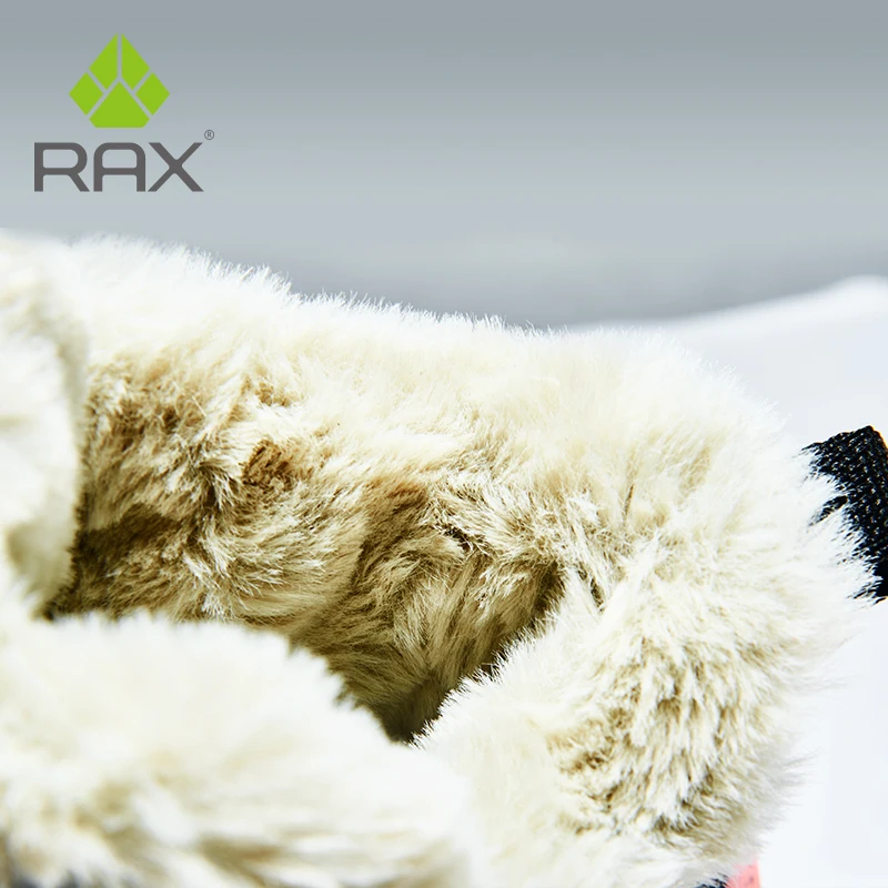 RAX/зимние ботинки для мужчин и женщин; флисовая походная обувь; уличные спортивные кроссовки; мужские горные ботинки; треккинговые прогулочные ботинки
