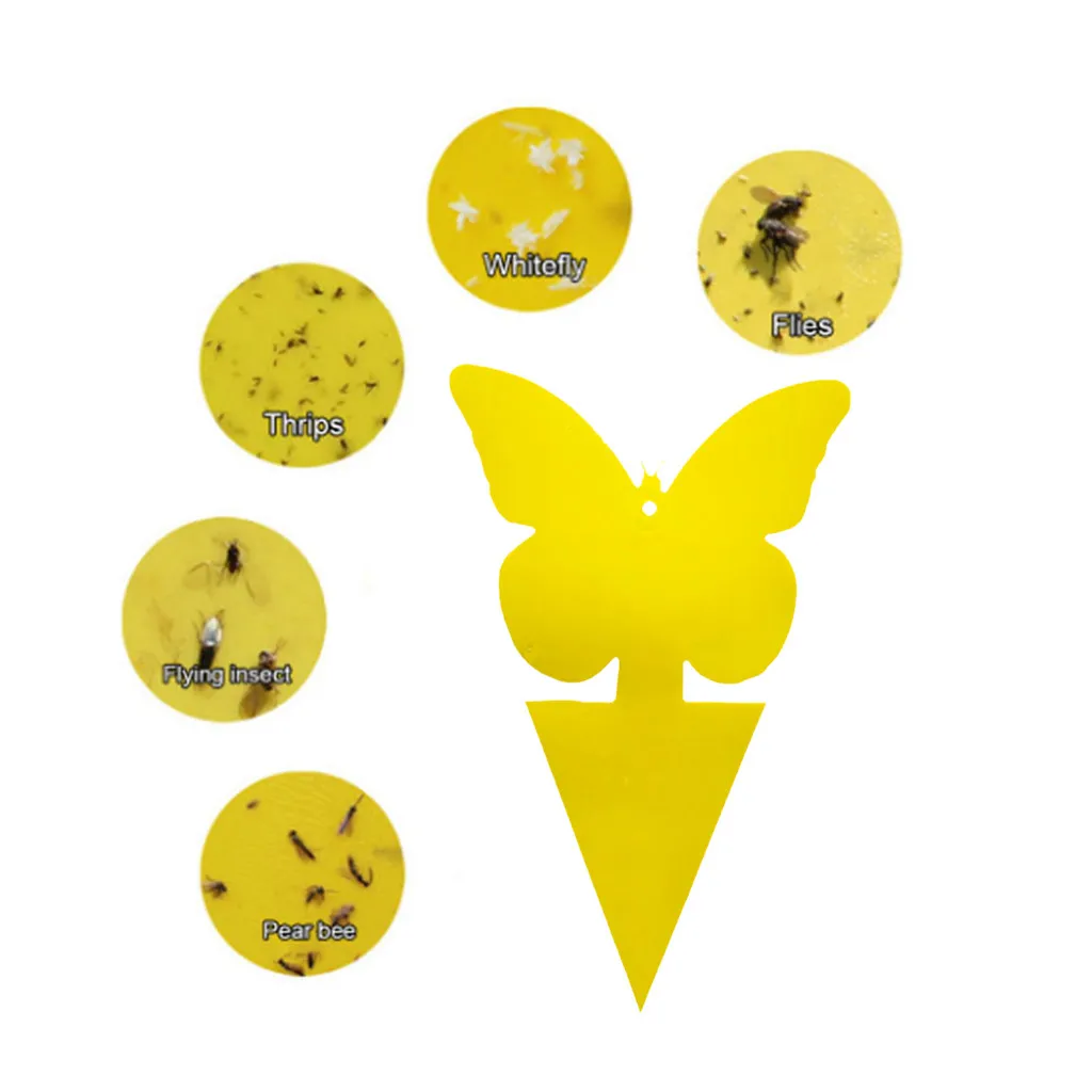 Клей для насекомых вредителей в форме бабочки клейкий клей сада клеящиеся