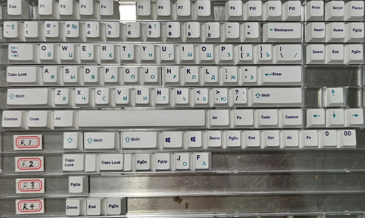 japonês coreano tampas de chave perfil cereja