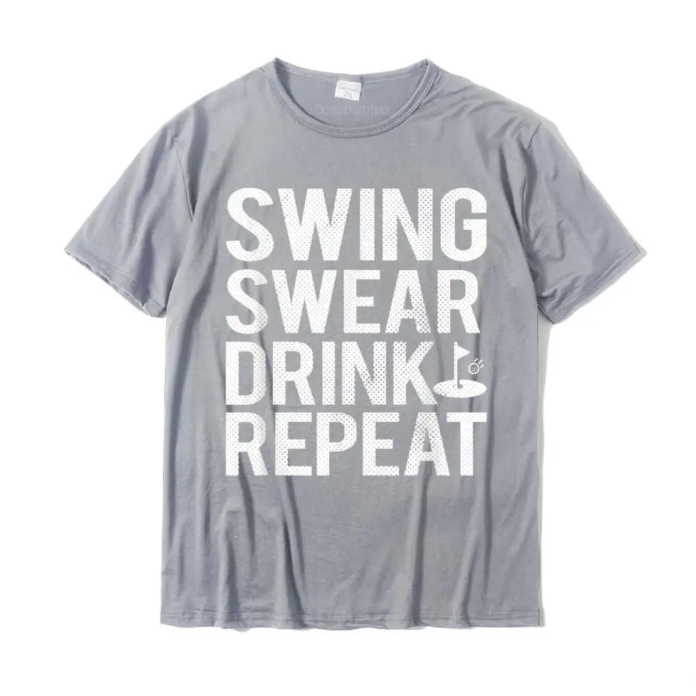 Swing Swear Drink Repeat Funny Golf 