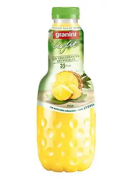 

Granini - Zumo Light Piña, Botella 1 L - , Pack de 6