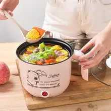 1.8L Multifunction Non Stick Electric Soup Rice Cooker Bun Steamer Cooking Pot student household mini rice cooker portable tools multifunctional rice cooker 400w low power mini household electric cooker