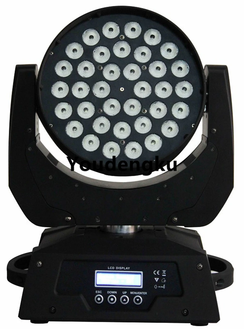 36x10 ватт rgbw 4в1 moving head led wash светильник lyre dj disco сценический s | Лампы и освещение