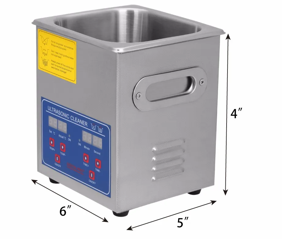 low price Digital 1.3L 50W 40kHz Mini Ultrasonic cleaning machine Ultrasound Cleaner Bath  Baskets Jewelry Watch Dental