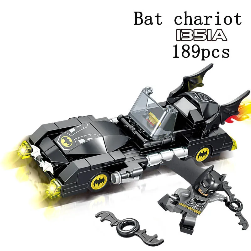 Senbao 189 шт. супергерой Бэтмен колесница летучая мышь бронированный автомобиль тяжелые бронированные строительные блоки конструктор развивающий игрушки подарок на Хэллоуин JM314 - Цвет: 3