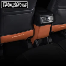 BeingWins Автомобиль Стайлинг для Toyota Highlander 15-19 хвост/заднее сиденье анти-удар Pad