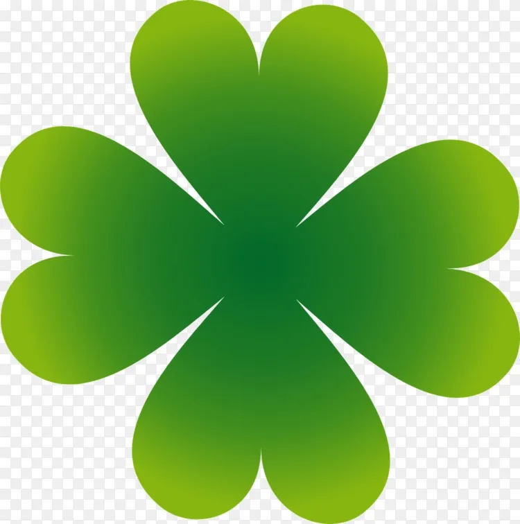 三叶草四叶草幸运剪贴画.幸运符号