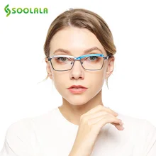SOOLALA, оправа для очков, для женщин, сплав, крест, хит цветов, полуоправа, прозрачные линзы, близорукость, оптическая оправа для очков по рецепту
