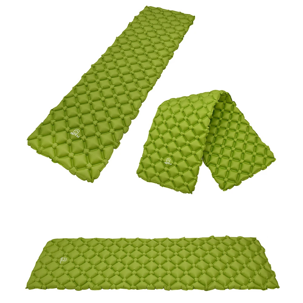 

New Inflatable Camping Mat Sleeping Pad Portable TPU X-Shaped Outdoor Air Pad Cushion Picnic Air Mattress for Hiking Backpacking