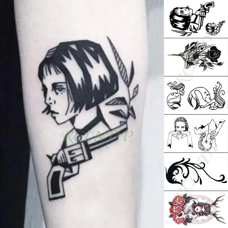 Waterproof Temporary Tattoo Sticker Sexy Girl Fake Tatto Hand Arm Flash Tatoo for Kid Men Women | Красота и здоровье