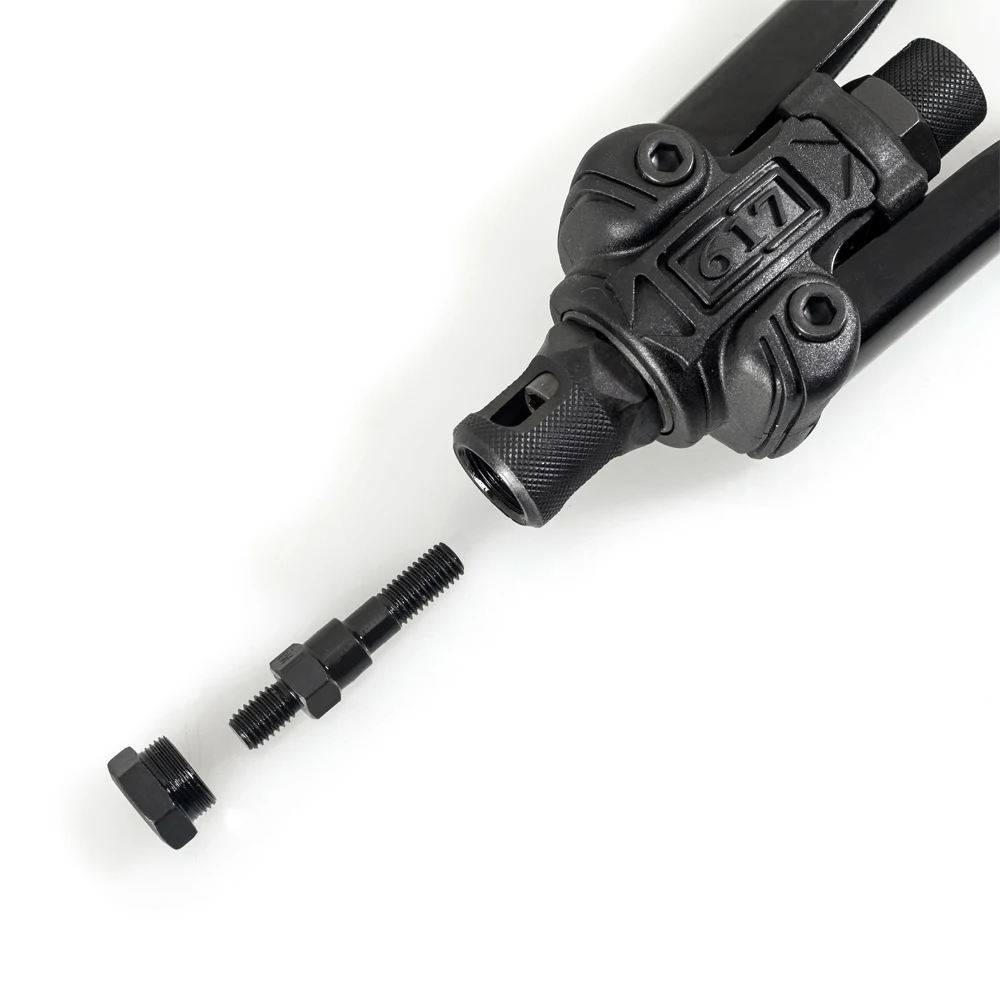 Hand Rivet Nut Guns Insert threaded Mandrels Manual Riveters Nut Gun for Riveting Rivnut Tool M3 M4 M5 M6 M8 M10 Nuts Toolbox