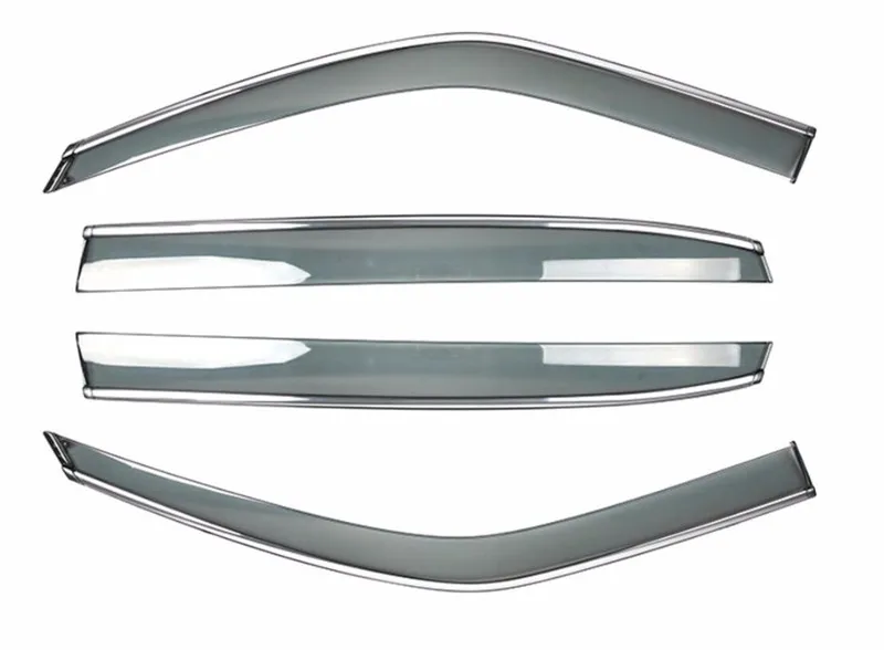 Автомобильный Стайлинг подходит для Subaru Outback 2010 2011 2012 2013 пластиковое оконное стекло ветровой козырек Дождь/Защита от солнца вентиляционное отверстие 4 шт