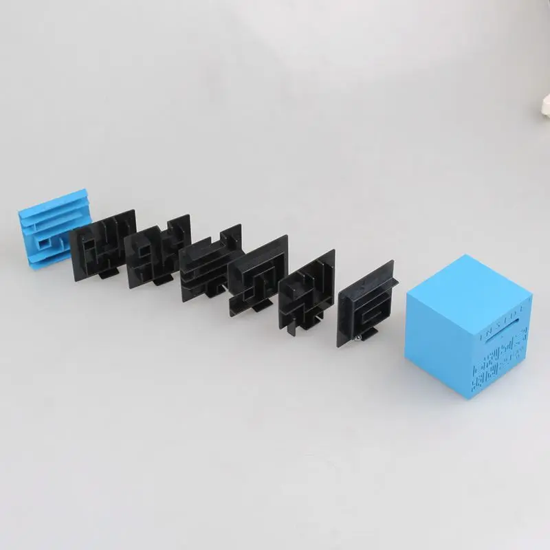 INSIDE3 Maze Rubik's Cube 3D Maze Square Intelligence Perplexus Multilayer Ball Bearing Boxed Toy