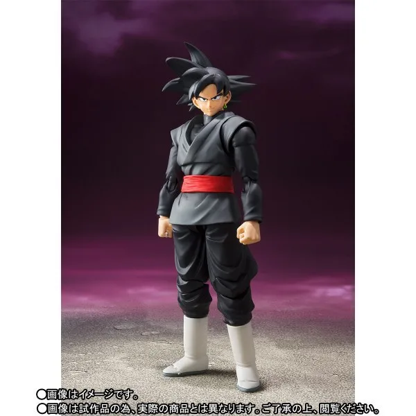 

Anime zha ma si Taohong Black Goku Super Saiyan People Movable Joint Garage Kit