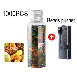 1000pcs Cigarette Explosion Pops Beads Fruit Mint Menthol Capsule Ice Black Beads Flavor Blast Ball Filters Smoking Accessories