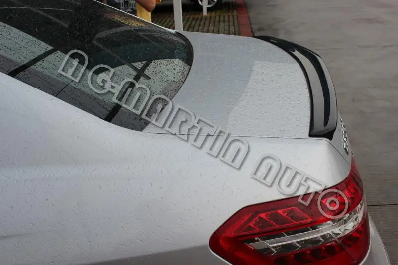 Углеродное волокно AMG стиль автомобиля спойлер заднего багажника, крыла авто задний багажник спойлер для Mercedes-Benz E класс E250 E300 E350 W212