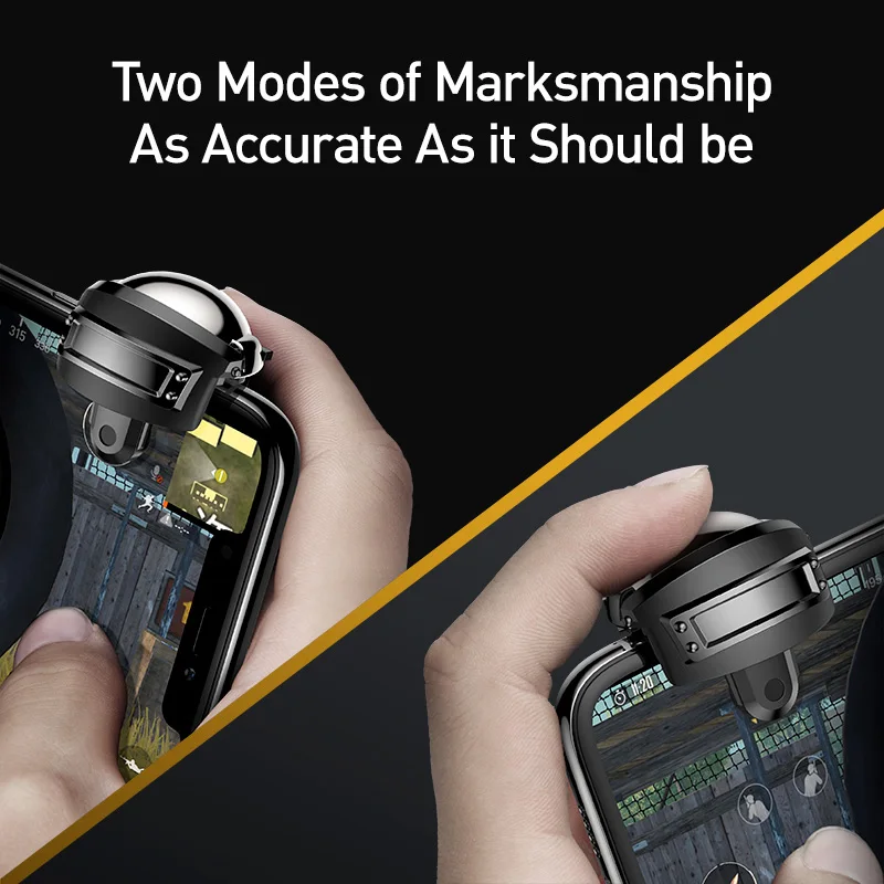  Baseus Joystick For PUBG Game Pad Gaming Trigger Fire Aim Button L1 R1 Mobile Phone Shooter Control