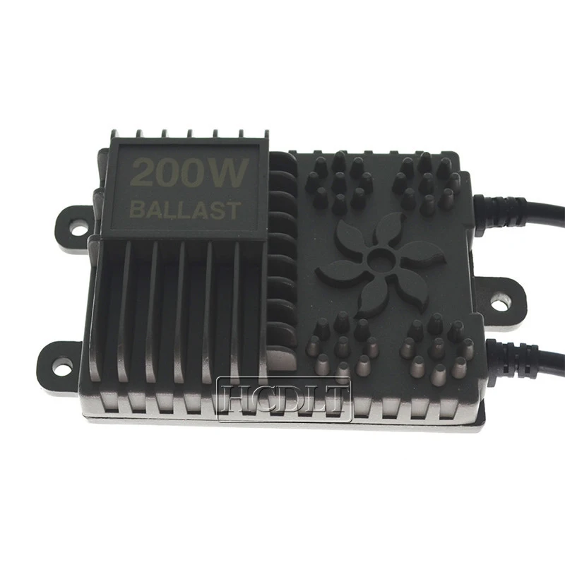HCDLT 2PCS New AC 200W HID Xenon Ballast High Power 12V Car Headlight Digital Electronic Slim Ballast Reactor Car Accessories (4)