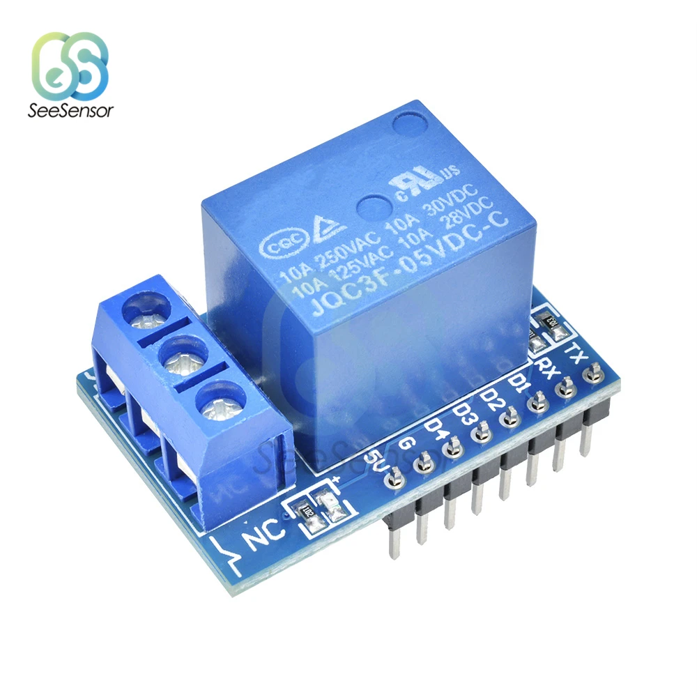 Wemos D1 Мини реле Щит один канал для Wemos D1 мини-модуль реле для Arduino ESP8266 развитию 1 канала