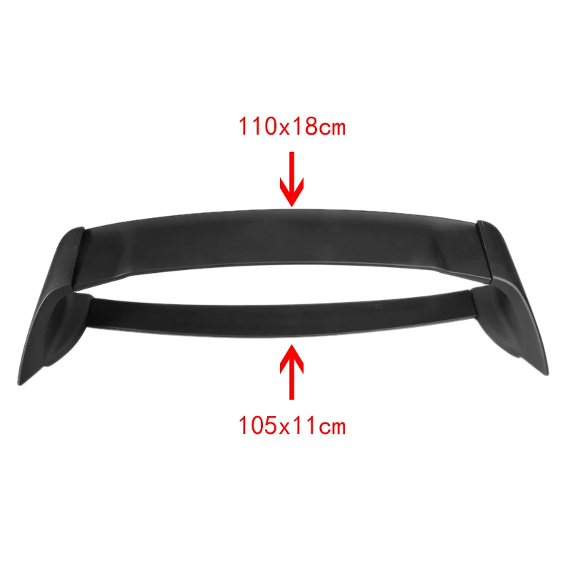 Автомобильный ABS спойлер заднего багажника, крыла для Honda Civic 2006-2011 4DR 4 двери Mugen стиль хвост ремонт авто аксессуары для стайлинга автомобилей