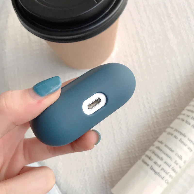 Модный карамельный цвет беспроводной Bluetooth чехол для наушников для Apple Airpods Pro матовый Жесткий Чехол для наушников s для Airpods 3 Чехол