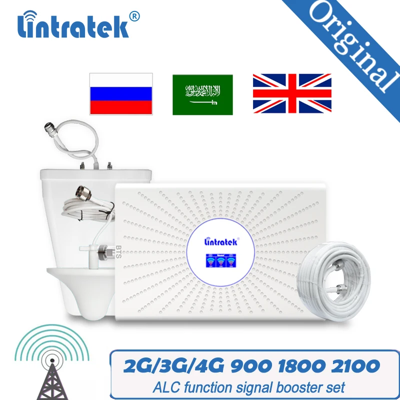 Усилитель сотового сигнала ALC 4G 900 1800 2100 GSM ретранслятор телефона WCDMA 2G 3G LTE