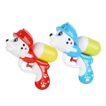 

Baby Bath Toys Mini Cartoon Dog Water Gun Kids Water SprayToys Fun Children Bathing Toy Outdoor Beach Game Blaster Gun Portable