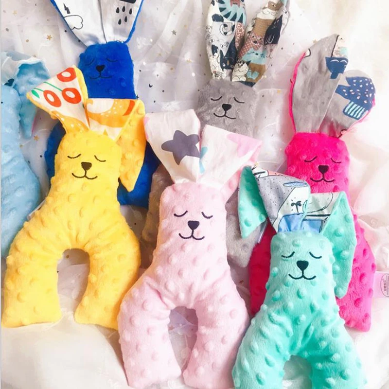 Babies pacify rabbits pacify sleeping dolls plush sleeping toys