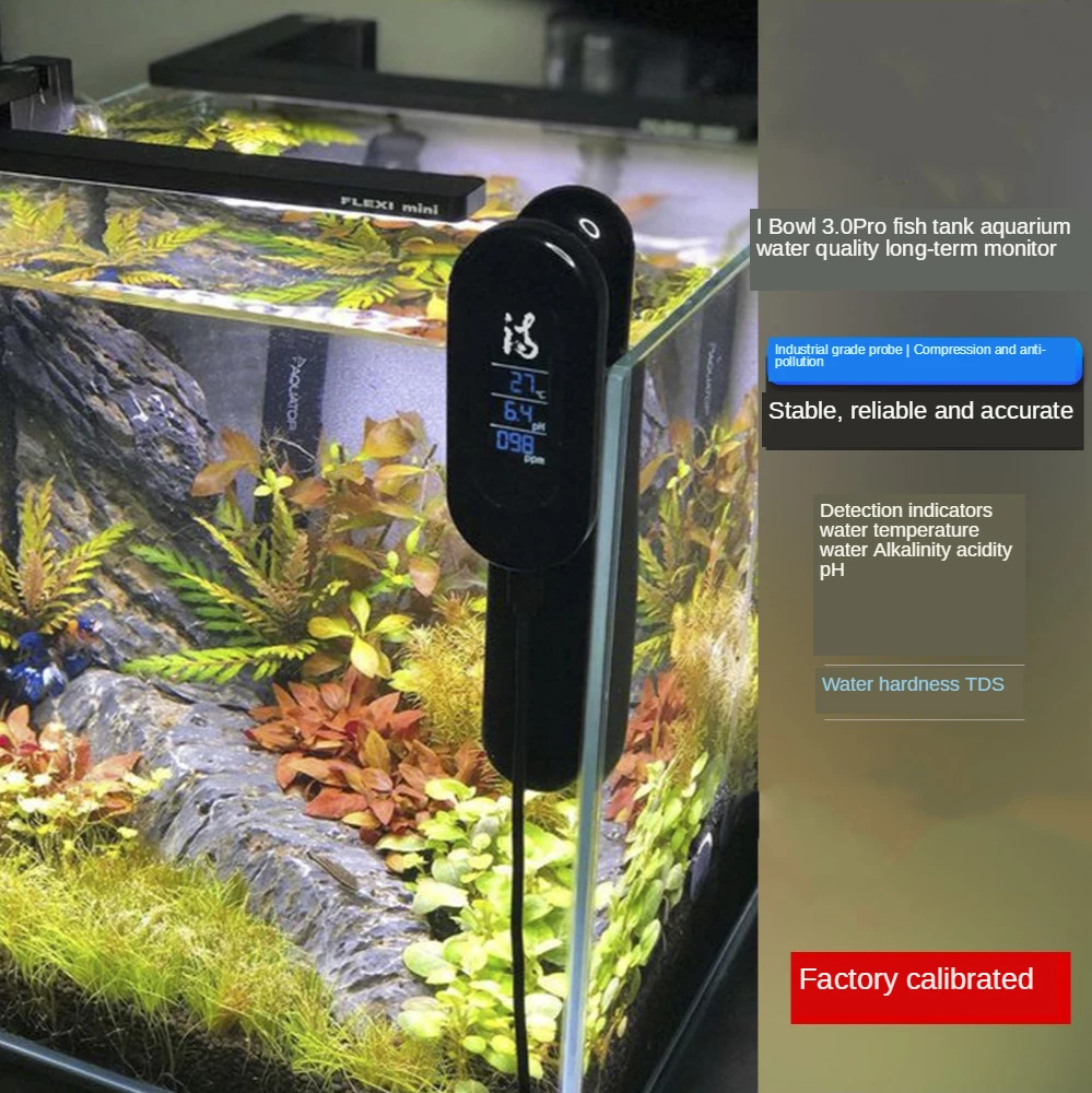 Fish Tank Water Quality Monitoring Ph Tds Value Temperature Aquarium Three In One Long Term Monitor Aquarium Accessories Air Pumps Accessories Aliexpress