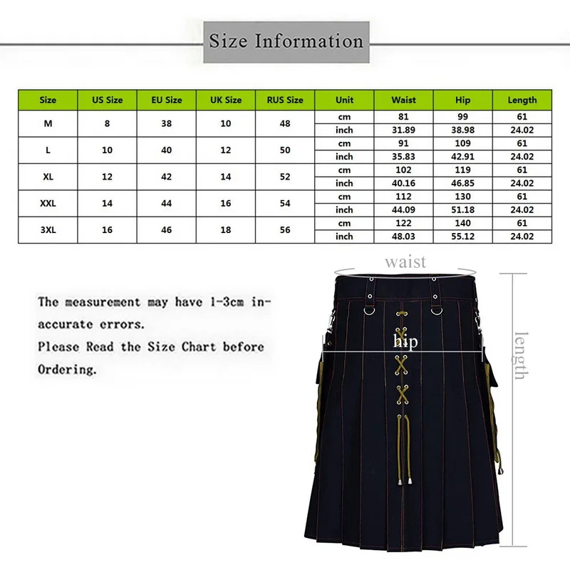 2020 Kilt гибридные шорты юбки модная винтажная юбка для мужчин шотландский
