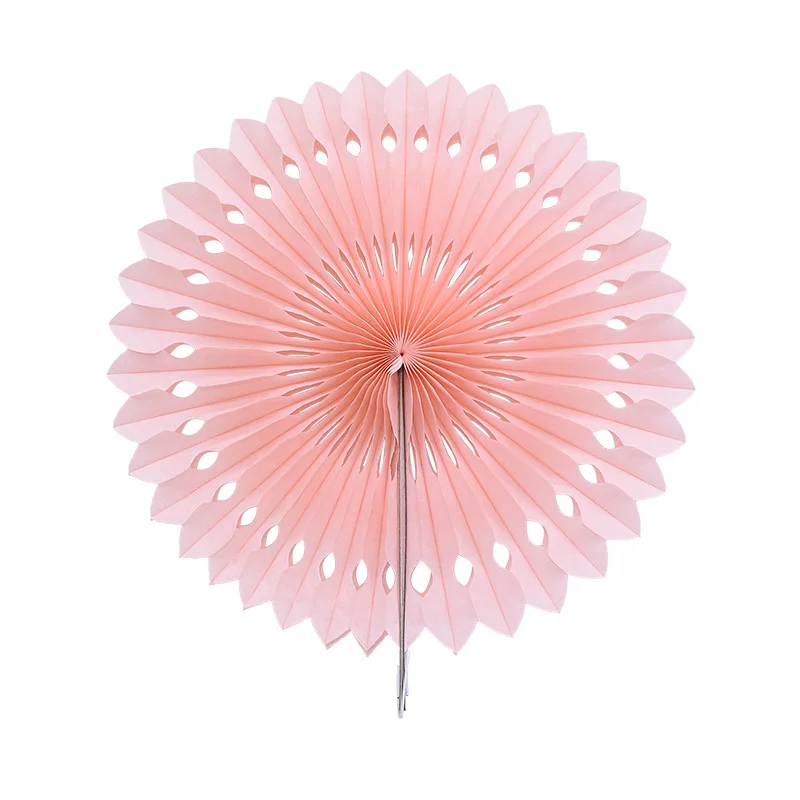 EF04 rose pink 1 шт. Бумага производит 20/25/30 см Бумага вентиляторы для Свадебная вечеринка украшения Baby Shower поставки турецкие Настенные светодиодные лампы для домашнего интерьера ручной работы& Living Декор 8 - Цвет: EF04 rose pink