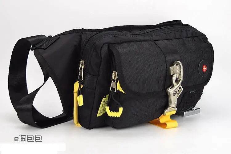 Корея Multipocket сумка Пеший Туризм Груди Кроссбоди городской модная Уличная обувь; обувь с длинным ремешком через плечо 10-дюймового планшетного нейлоновая сумка