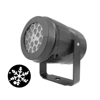 

Nowflake Laser Light Snowfall Projector Moving Snow Home Laser Projector Lamp For New Year Party Decor Holiday Vacations Party