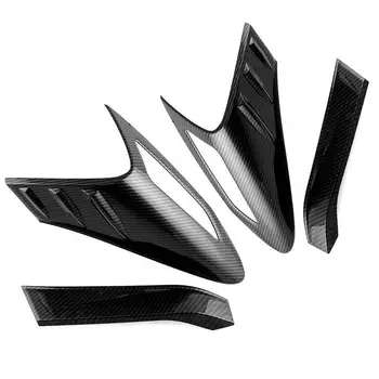 

Body Detector ABS Chrome Trim Back Tail Rear Fog Light Cover for Toyota C-HR 2016-2019 Headlights Fog Sticker Cover