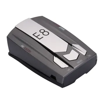 

Car Radar Speed Control Detector Universal Tracker Full Band Scanning Drive Safely E8 360 Degrees Detector
