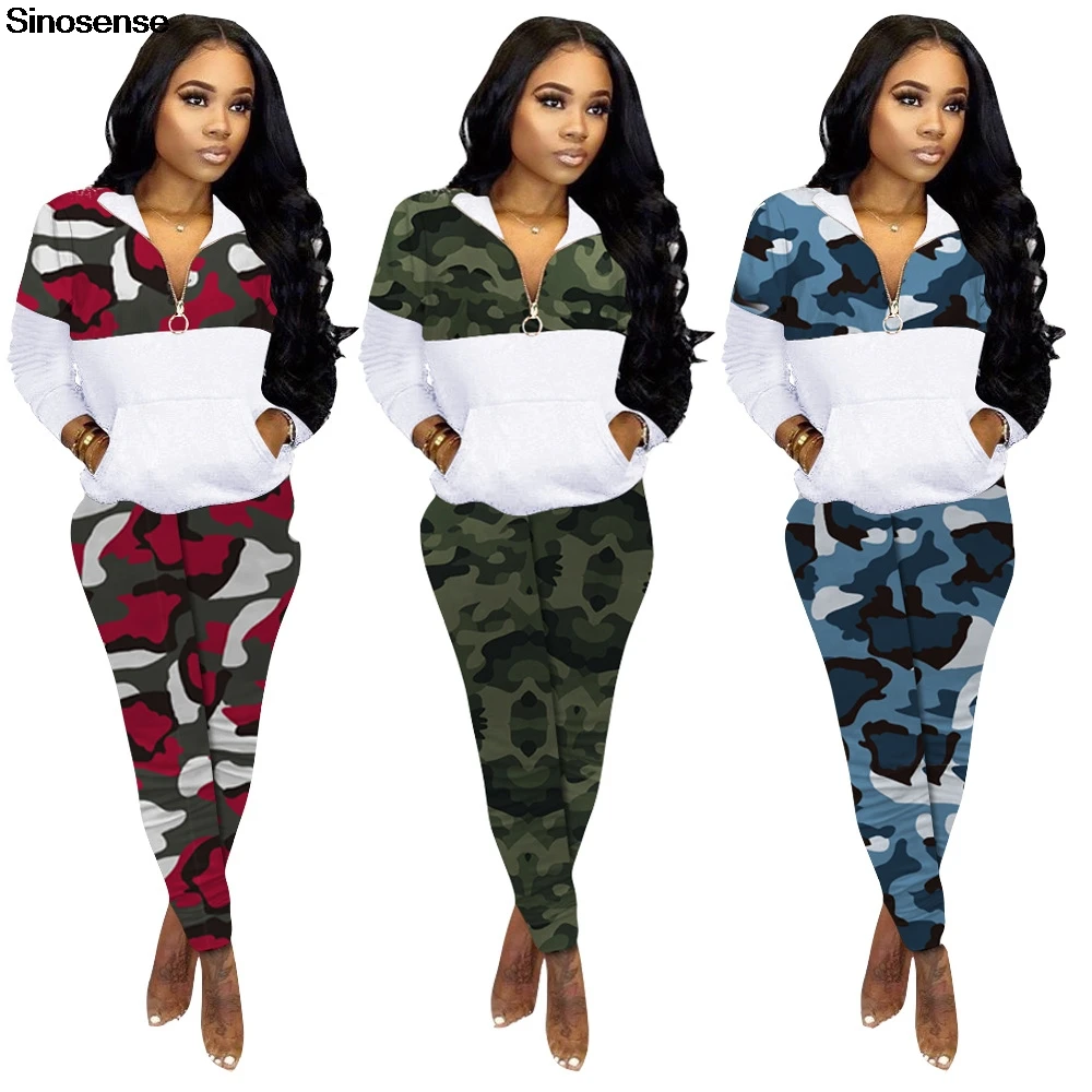 camouflage sweatsuits