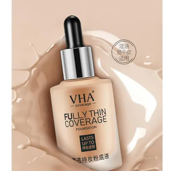 

Thin Transparent Makeup Foundation Liquid Waterproof and Sweat-proof Isolation Concealer BB Cream Refreshing Oil Control Makeup