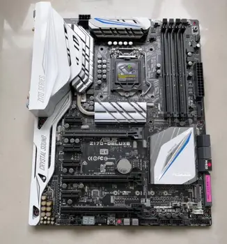

original motherboard for ASUS Z170-DELUXE LGA 1151 DDR4 I3 I5 I7 USB3.0 USB3.1 64GB desktop motherboard free shipping