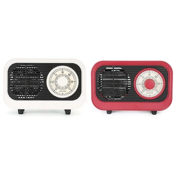 

Electric Heater Pro table Home Heating Fan Miniature Low Power Small Sun Heating Low Noise Warm Air Blower Us Plug